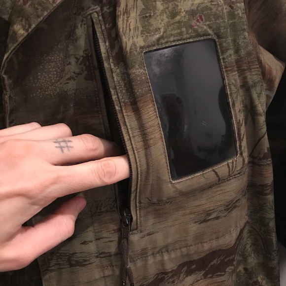 Rare A.P.C. Camo Army Bomber Utility Jacket - Picture 4 of 5